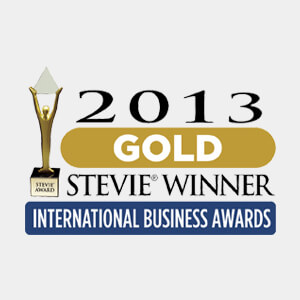 HZO-Awards-Gold Stevie Award for Best New Product or Service of the Year