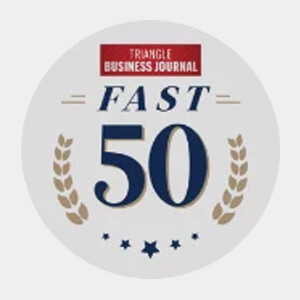 HZO-Awards-Triangle Business Journal, Fast 50, (#14), 2019